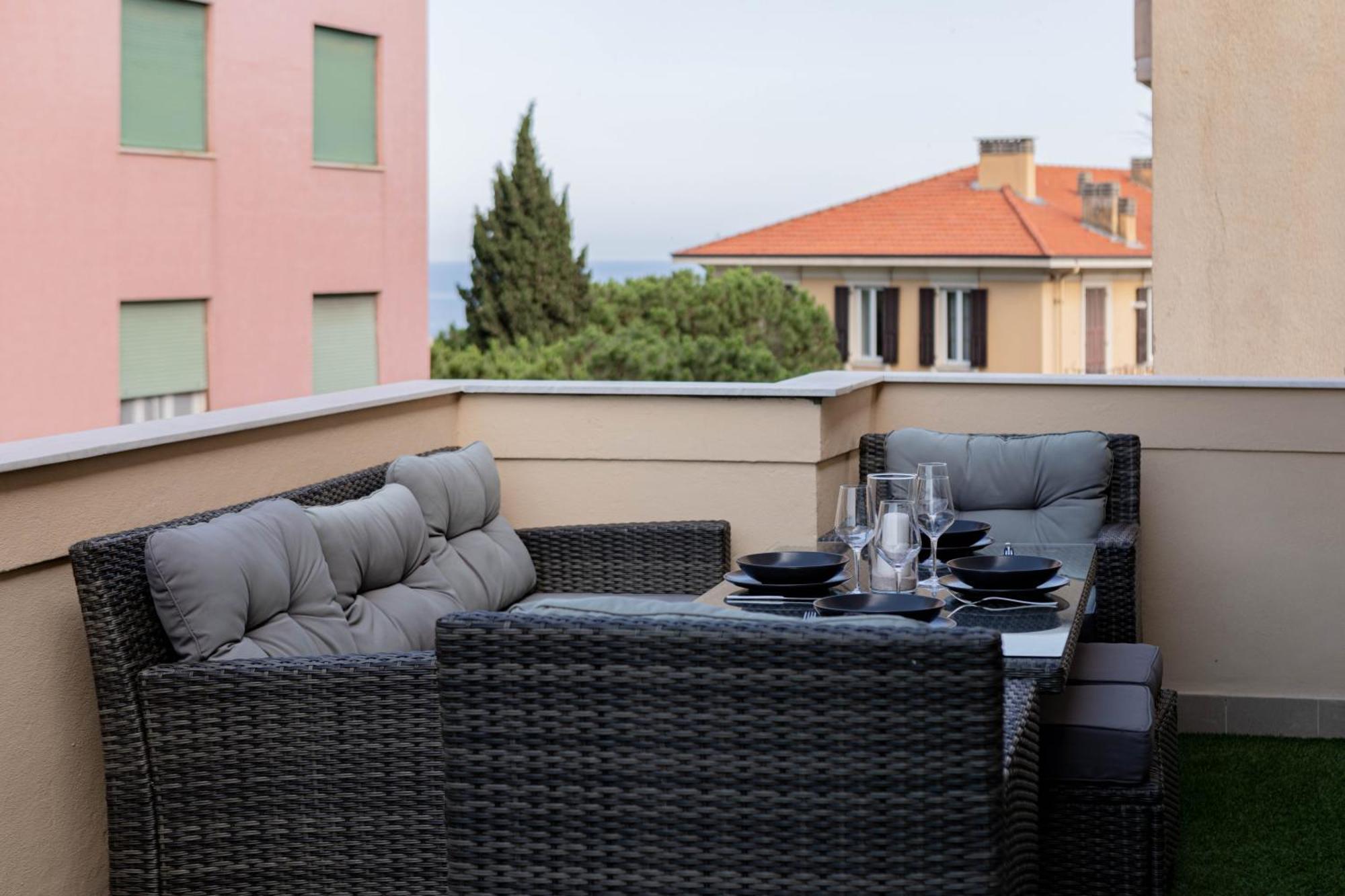 Apartamento H11 [LUXURY SANREMO] Centro - Elegante - Casinò Exterior foto